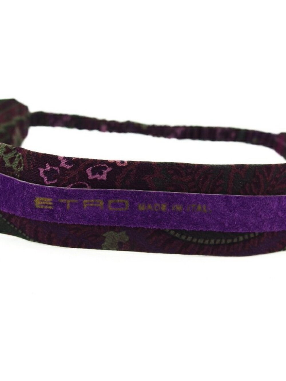 ETRO hair accessory purple Women Authentic secondhand